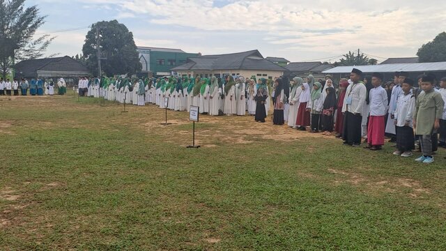 Upacara Hari Santri Nasional 2024 di Pangkalpinang : Menyambung Juang Merengkuh Masa Depan
