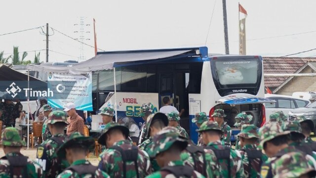 Kolaborasi PT Timah dan TNI Dalam Memberikan Manfaat Bagi Masyarakat