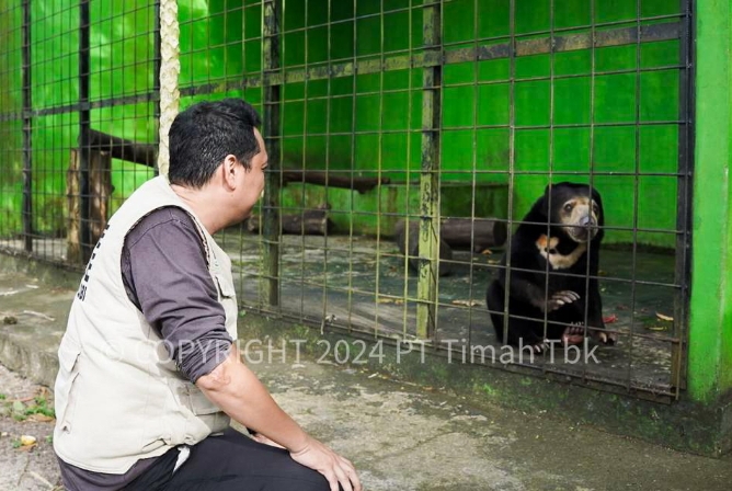 Hari Hewan Sedunia: PT Timah Bersama PPS Alobi Lestarikan Satwa di Lahan Bekas Tambang