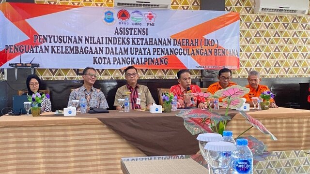 Tingkatkan Kapasitas Penanggulangan Bencana, Pemkot Pangkalpinang Gelar Penyusunan IKD