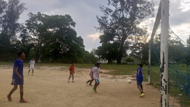 Dukung Pembinaan Atlet Muda, PT Timah Sediakan Lapangan Sepak Bola di Bangka Barat