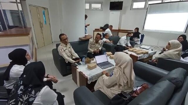 Tim E-Monev KI Babel Evaluasi Kinerja Keterbukaan Informasi RSUD Soekarno
