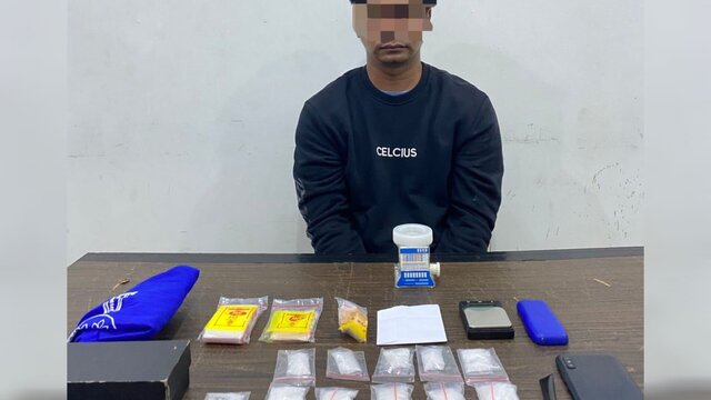Bawa 11 Paket Sabu, Warga Semabung Lama Digulung Ditresnarkoba Polda Babel
