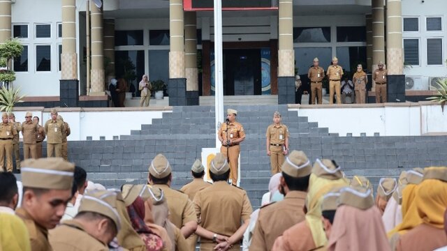 Pegawai Pemkot Pangkalpinang Ikrarkan Netralitas, Pj Wako : Saya Mau Kerja, Waktu Saya Sebentar