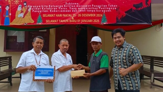 PT Timah Perkuat Kehidupan Sosial dengan Bantuan Fasilitas Keagamaan