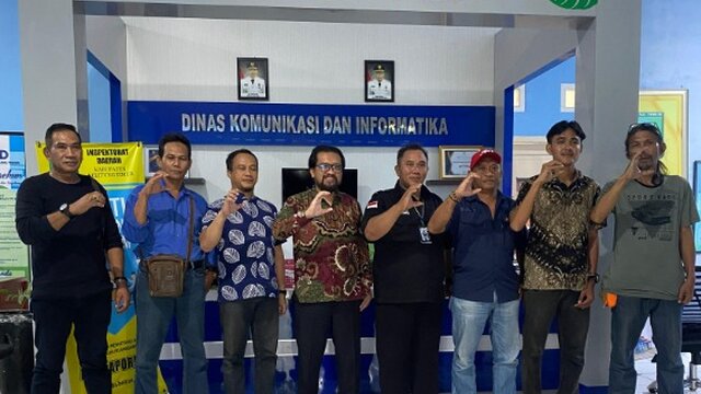 Diskominfo Beltim dan PJS Belitung Berkomitmen Sebar Informasi Tepat Sasaran