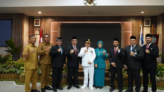M. Unu Ibnudin Resmi Dilantik sebagai Penjabat Wali Kota Pangkalpinang