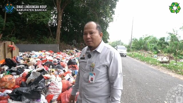 DLH Bangka Tunda Sementara Penerapan Sanksi Sosial Masyarakat yang Buang Sampah Sembarangan