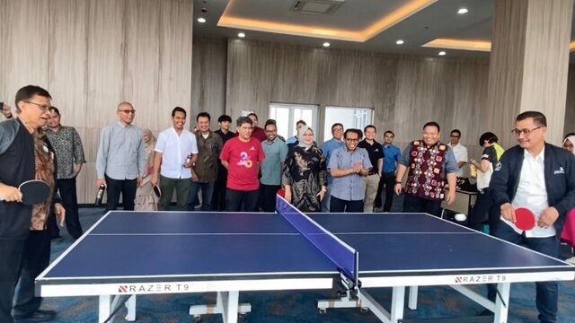 Komjen Pol Oegroseno Buka Turnamen Tenis Meja Dalam Rangkaian Dies Natalis Universitas Paramadina