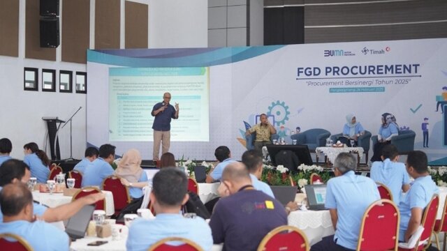 PT Timah Gelar FGD Procurement Untuk Bisnis yang Berkelanjutan