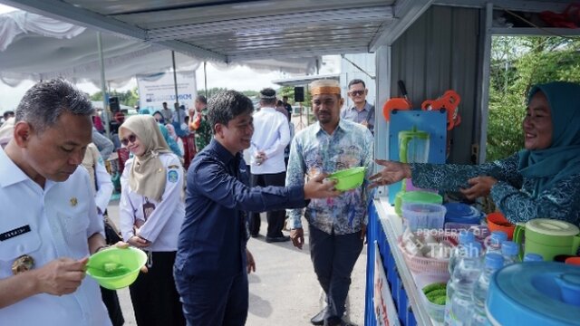 PT Timah Hadirkan Sentra UMKM di Nelayan II Sungailiat