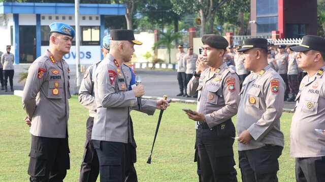 Usai Libur Idul Fitri, Kapolda Babel Pimpin Apel Pagi