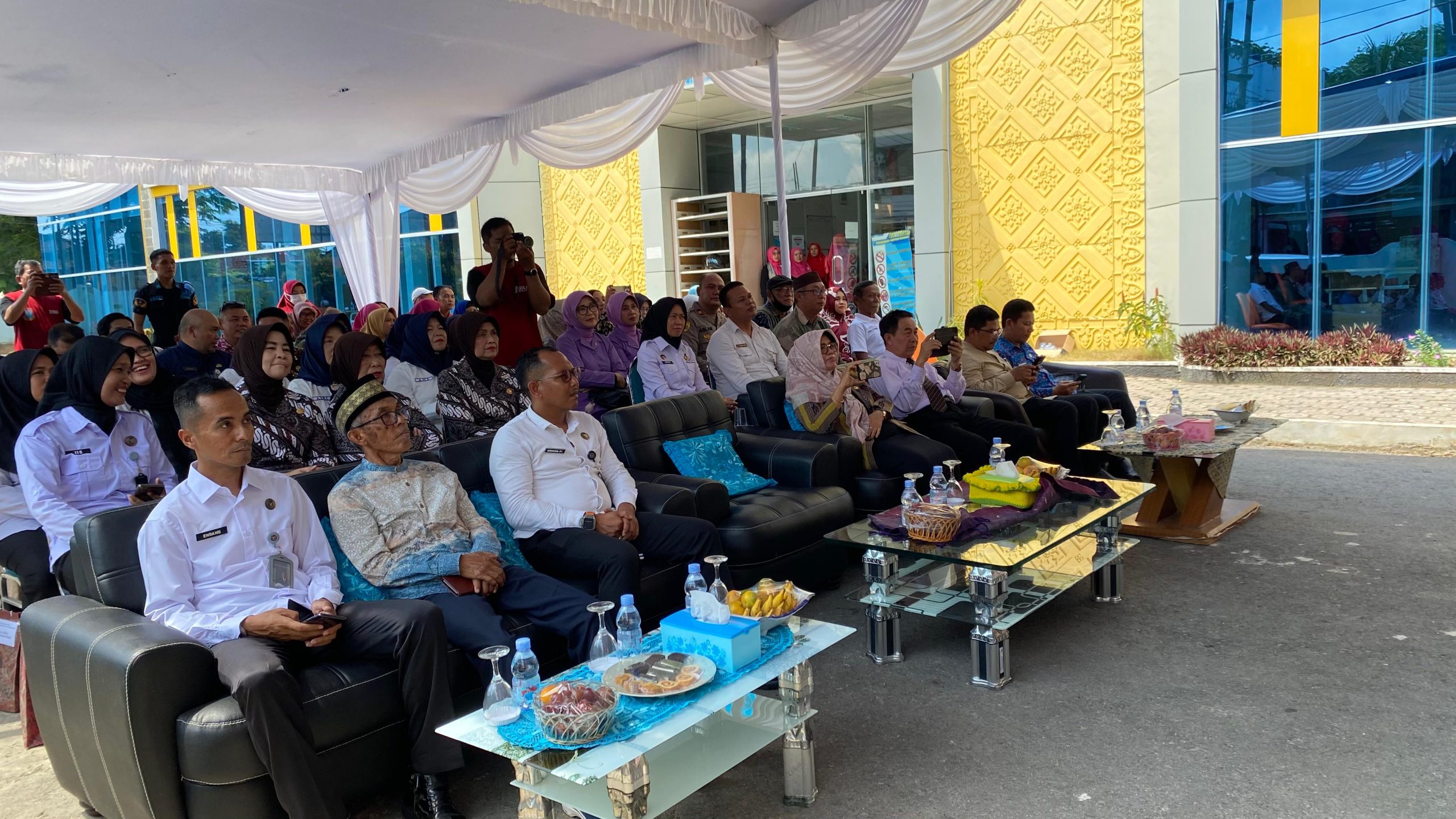 Sekda Pangkalpinang Hadiri Acara Perpisahan Kadis Perpusip Purna Tugas