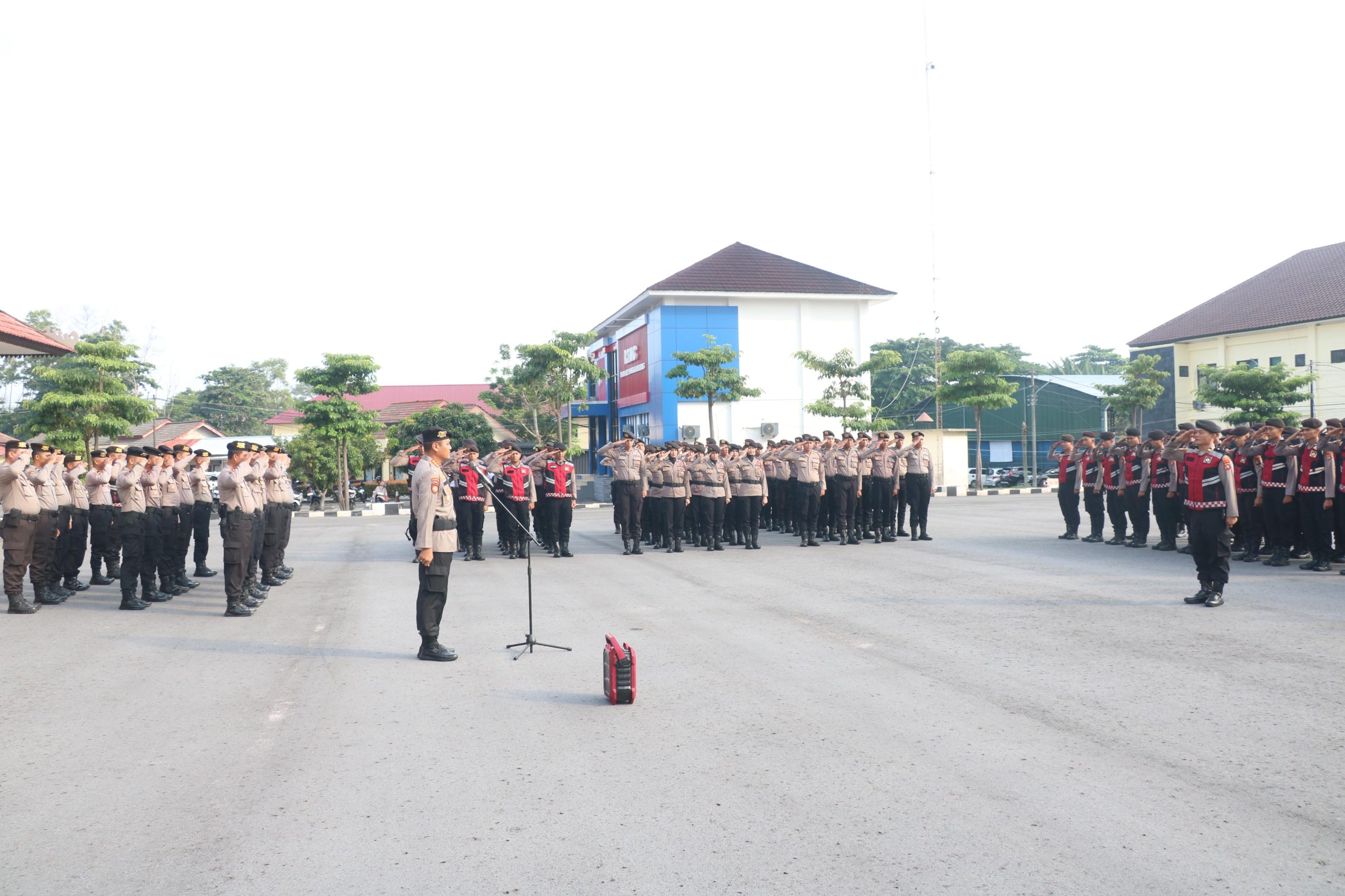 Amankan Pilkada Ulang 2025, Ratusan Personil Polda Babel Dikerahkan