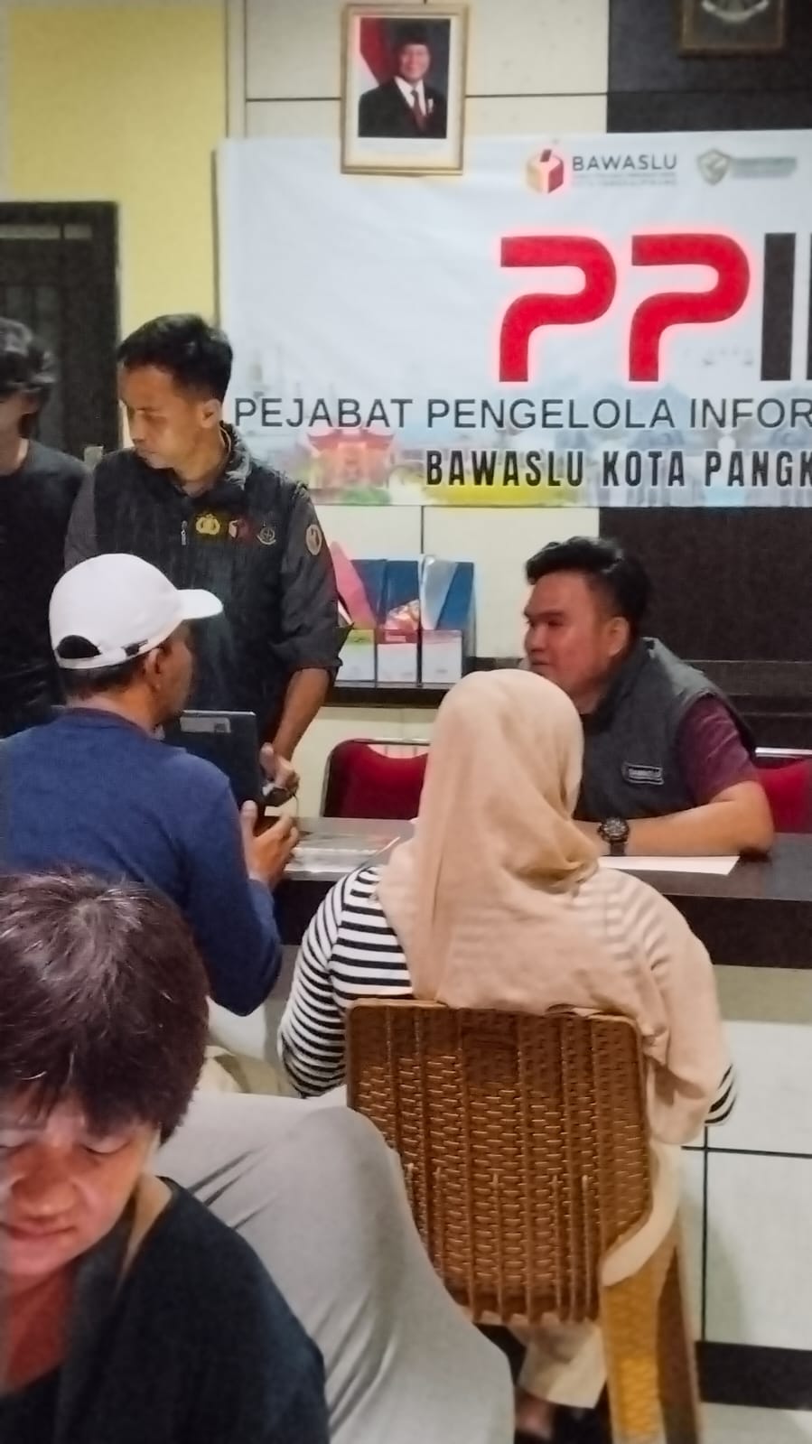 Setelah Aksi Massa, Bawaslu Pangkalpinang Resmi Terima Laporan Money Politik