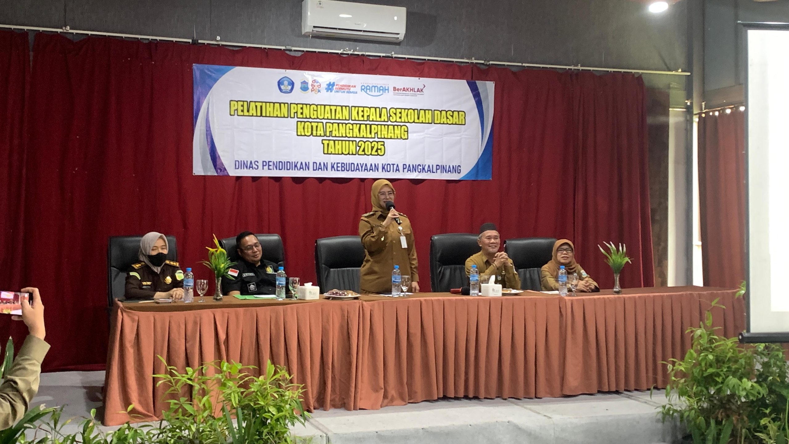 Wawako Pangkalpinang : Pentingnya Penguatan Kapasitas Kepala Sekolah