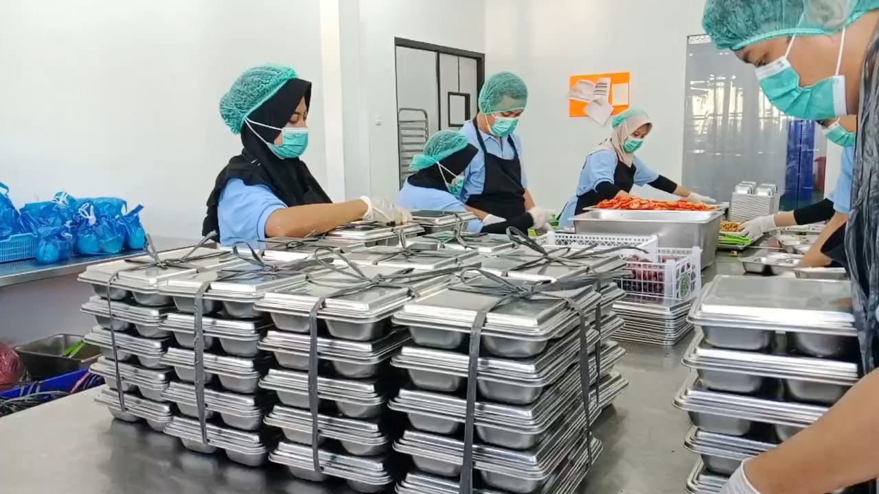 Sejak Pertengahan September, Dapur SPPG Polda Babel Telah Beroperasi