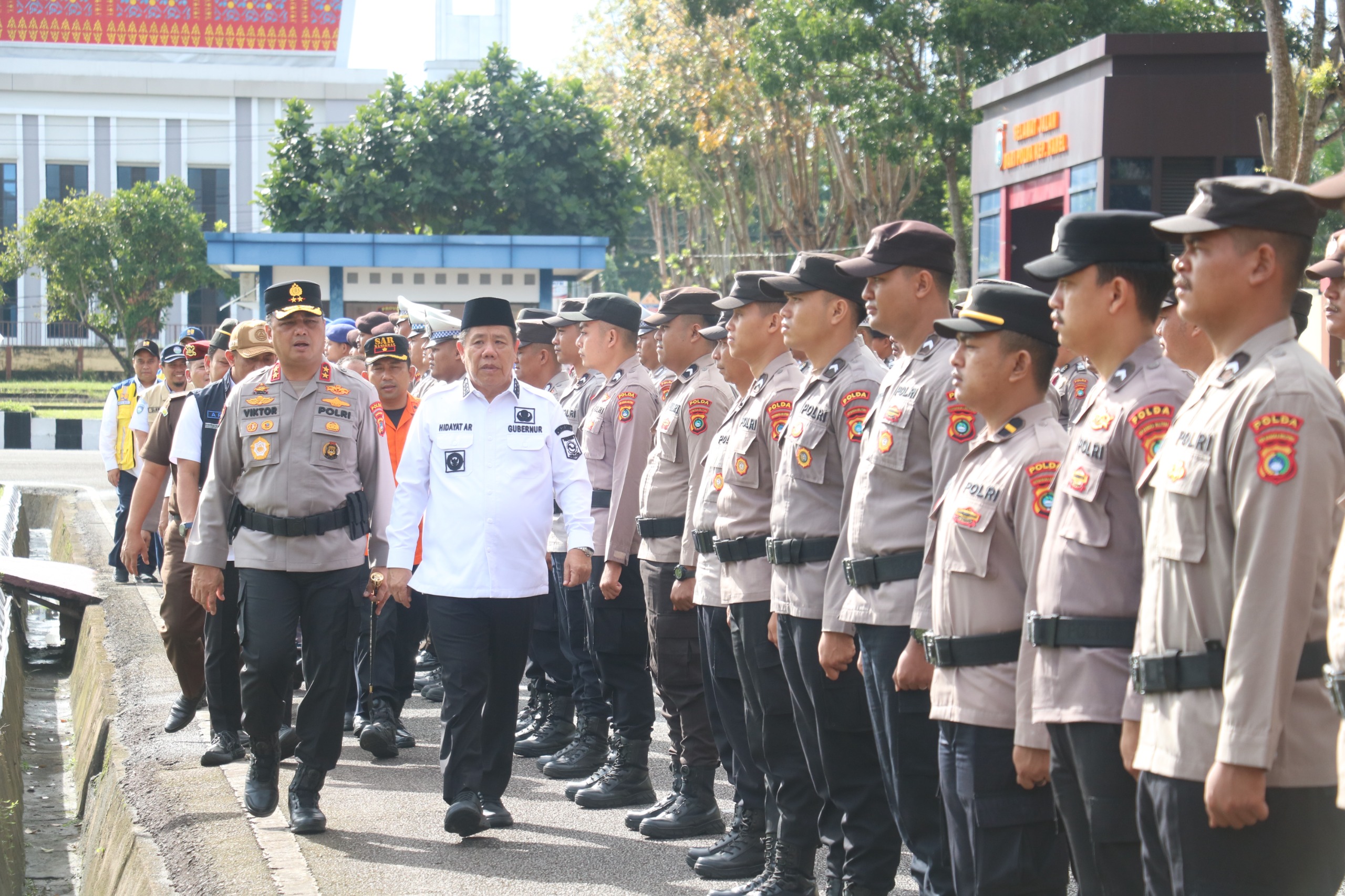 Kapolda dan Gubernur Babel Pimpin Apel Tanggap Darurat Bencana 2025