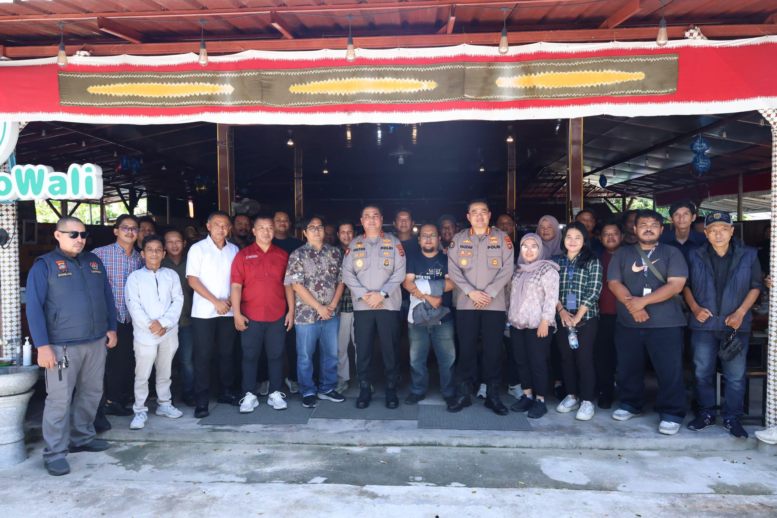 Kapolda Babel Gelar Silaturahmi Bersama Sejumlah Insan Pers