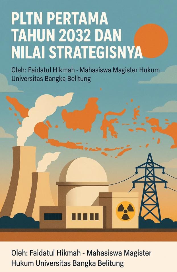 PLTN PERTAMA TAHUN 2032 DAN NILAI STRATEGISNYA