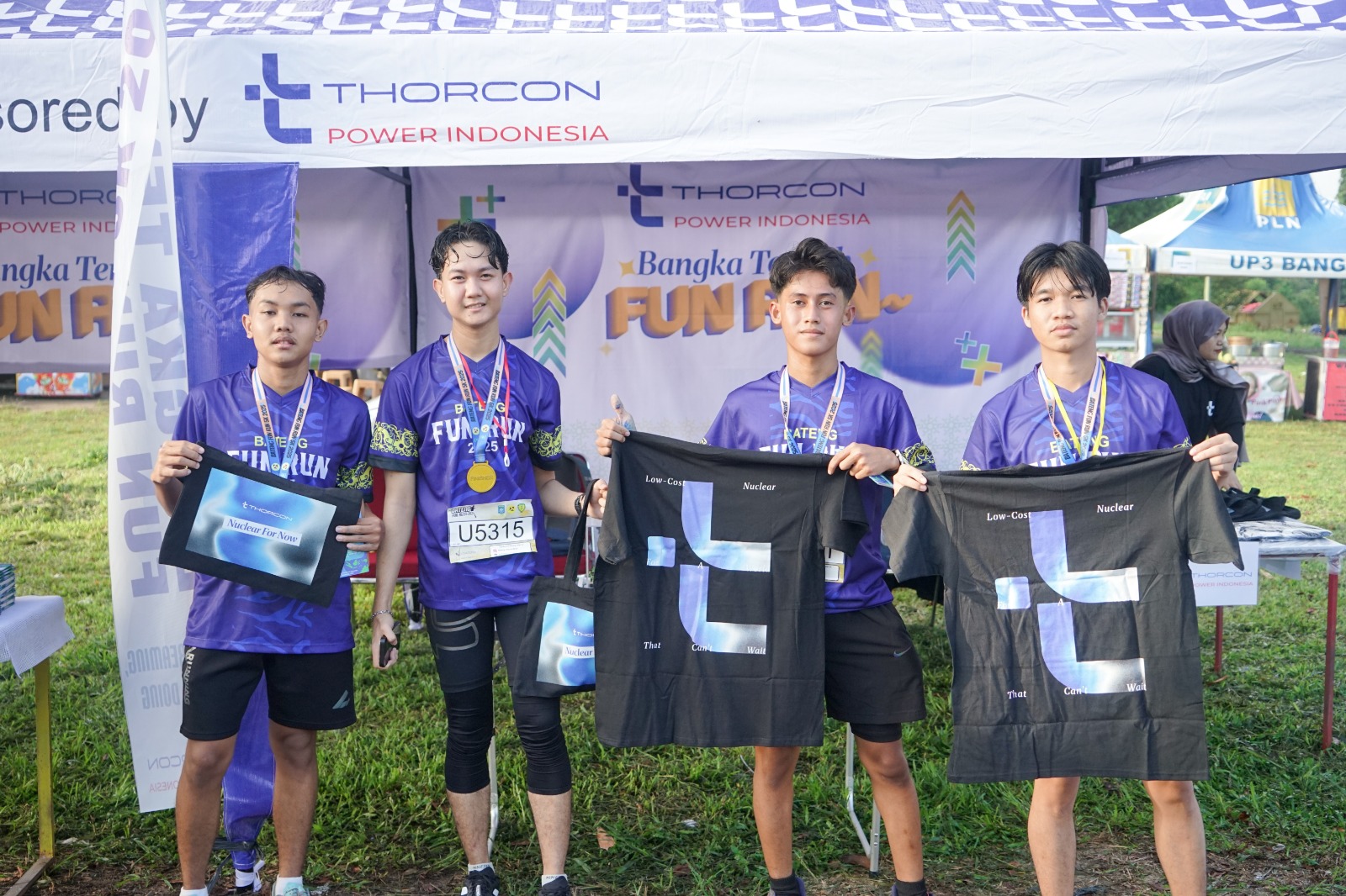 Thorcon Jadi Sponsor Utama Fun Run 2025 Pemkab Bangka Tengah