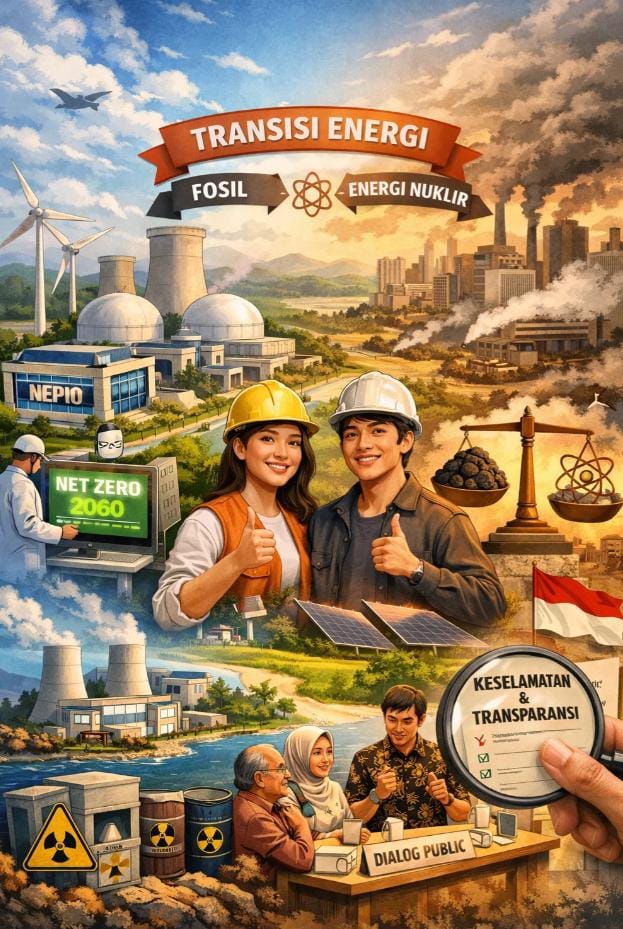 Bukan Pengganti PLTU, Nuklir Diposisikan sebagai Jembatan Energi Masa Depan