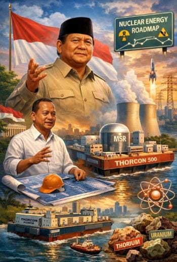 Bahlil Tegaskan Nuklir Masuk Bauran Energi Nasional Era Prabowo