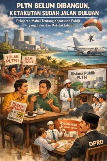 PLTN Belum Dibangun, Ketakutan Sudah Jalan Duluan