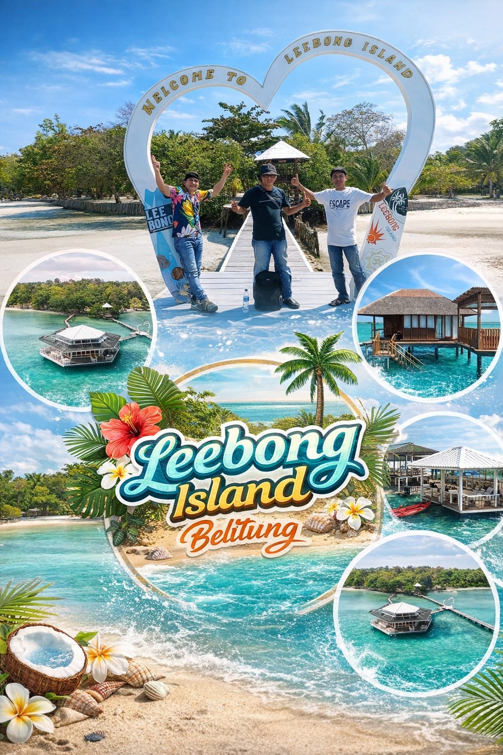 Bukan Sekadar Panorama, Leebong Island Belitung Menawarkan Penginapan Unik