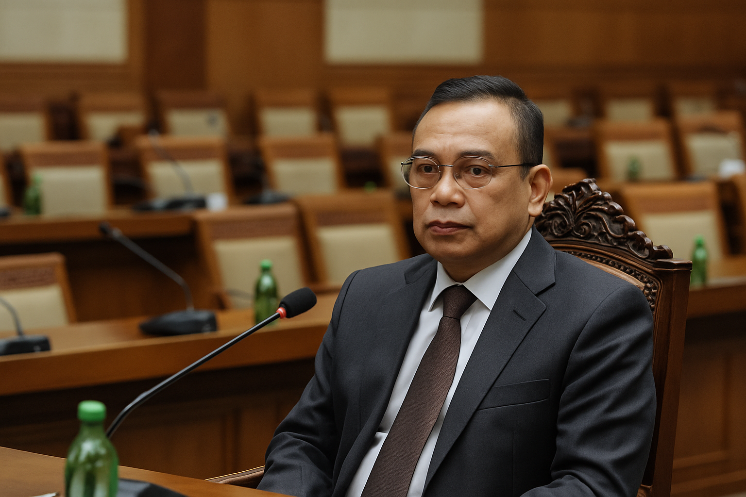 Jokowi memberikan tanggapan terkait bocornya suara Dasco di sidang paripurna DPR dengan sikap santai dan tidak tersinggung