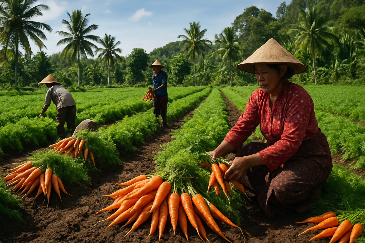 Pemetaan potensi lahan budidaya wortel sebagai komoditas hortikultura baru di Kabupaten Bangka Tengah, Kepulauan Bangka