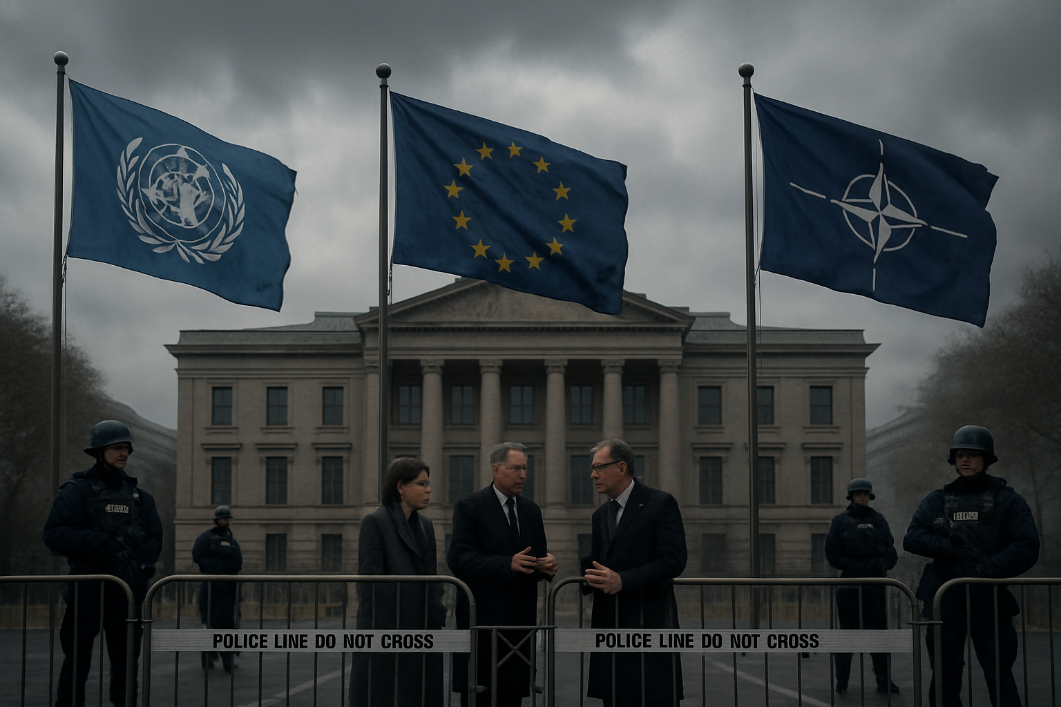 Ursula von der Leyen Presiden Komisi Eropa memberikan pernyataan terkait ancaman Rusia terhadap diplomat asing di Kyiv