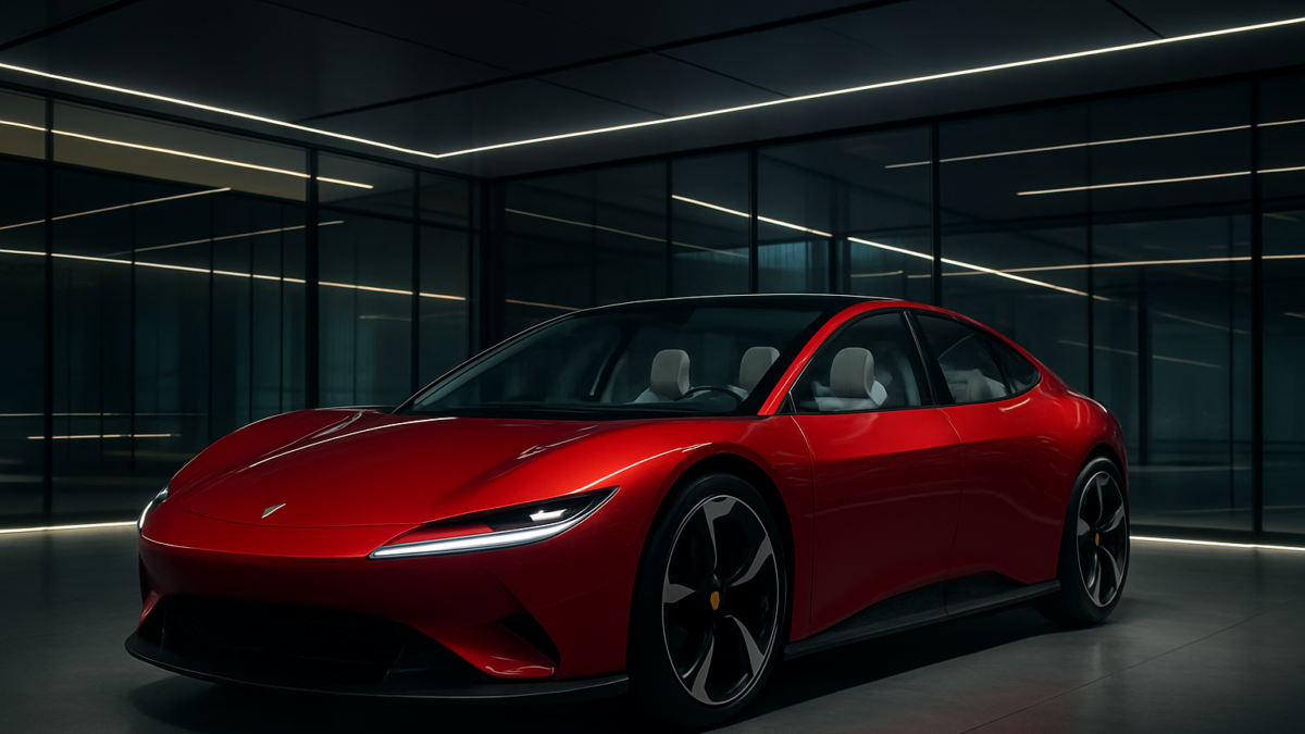 Ferrari Luce, mobil listrik 4 pintu pertama dari Italia dengan kapasitas 5 penumpang untuk pasar global