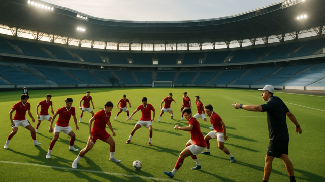 Siapa Saja yang Hadir di Latihan Perdana Timnas Indonesia?