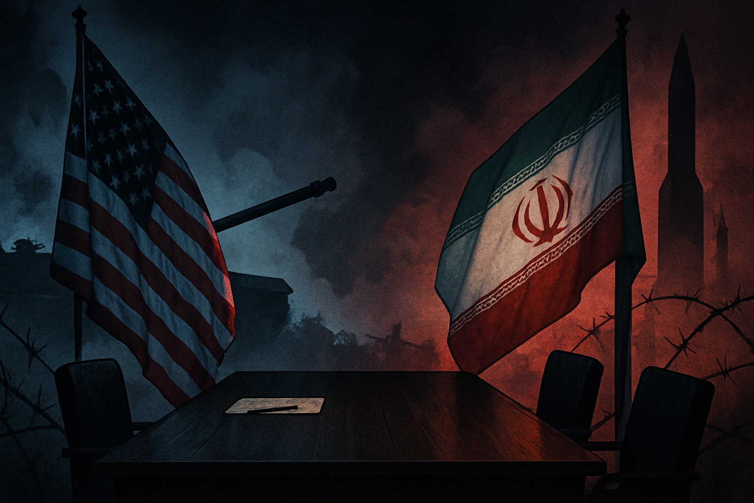Presiden Donald Trump memberikan konferensi pers terkait eskalasi konflik AS-Iran di Gedung Putih, Washington