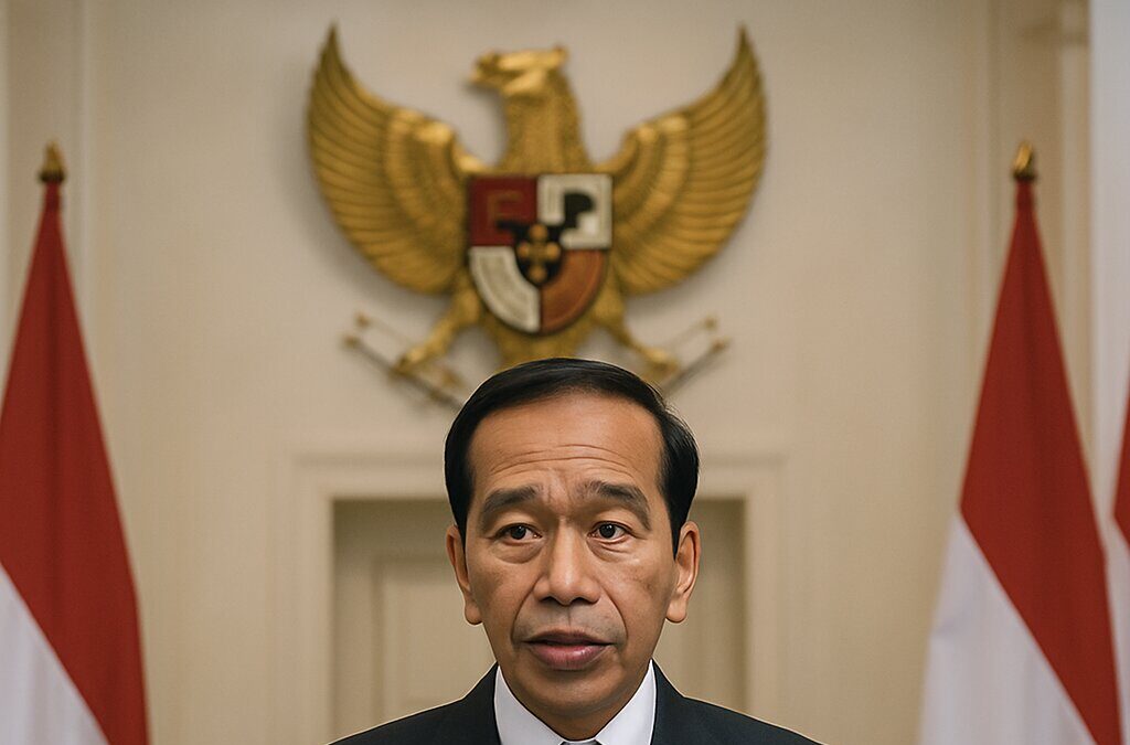 Pejabat pemerintah Indonesia memberikan keterangan resmi di gedung DPR