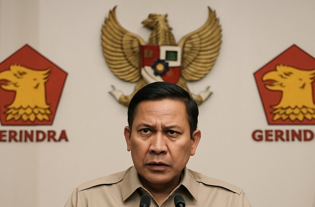 Juru bicara Gerindra membela program sapi kurban Presiden Prabowo di konferensi pers
