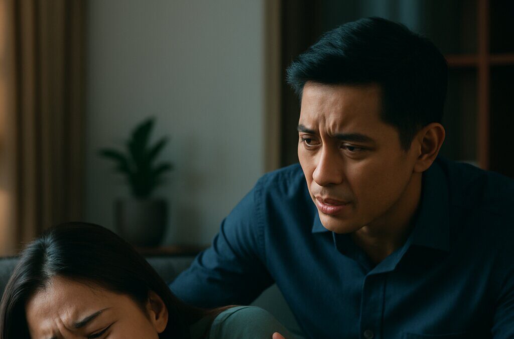 Scene dramatis sinetron Terikat Janji episode 55 menampilkan momen emosional Davina