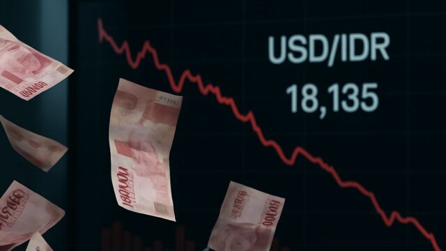 Rupiah Tembus Rp18.135 per Dolar AS, Terlemah Sejak 2020