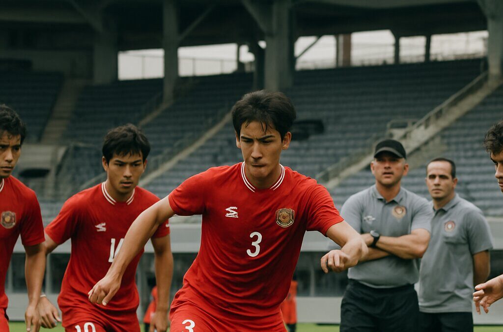 Skuad Timnas U19 Indonesia berlatih jelang Piala AFF 2026 di Sumatera Utara