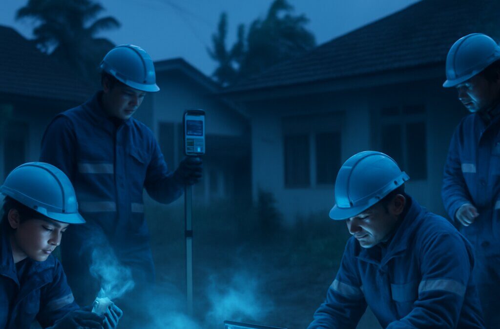 Tim geolog UPN melakukan investigasi sumber gas bawah tanah di Sleman Yogyakarta