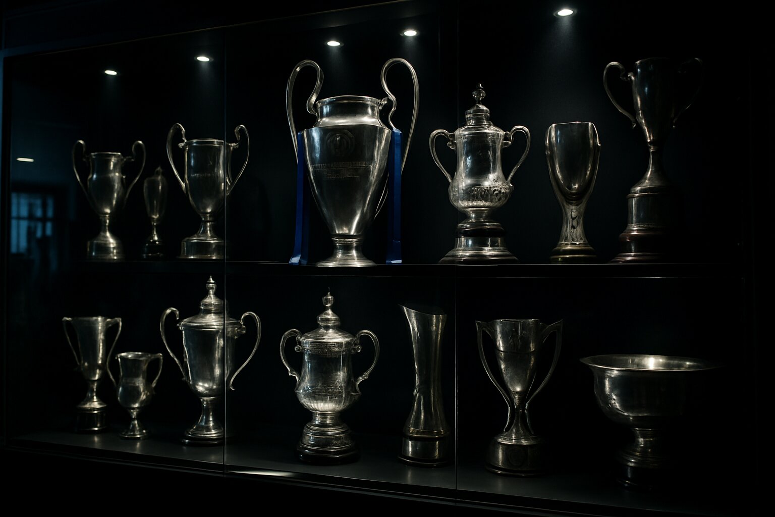 Koleksi trofi Chelsea FC dipamerkan dalam unggahan media sosial klub