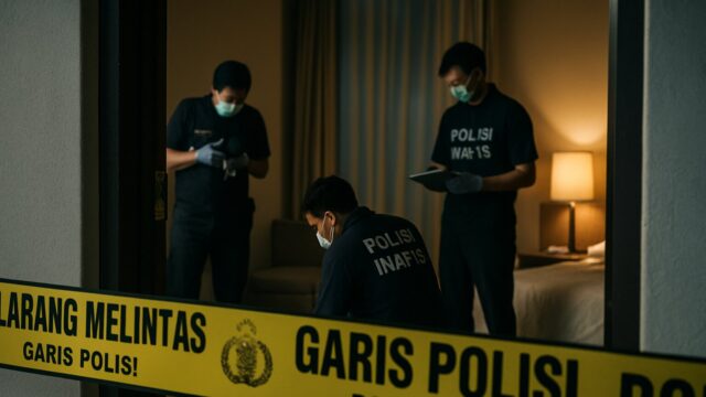 Terbongkar: Wanita Tewas Wajah Tertutup Kaus di Hotel Jaksel