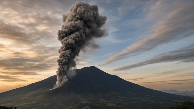 Gunung Marapi Sumbar Erupsi, Kolom Abu 2.000 Meter ke Timur Laut