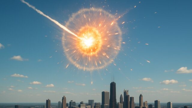 Meteor Meledak di Atas AS Setara 300 Ton TNT, Warga Heboh