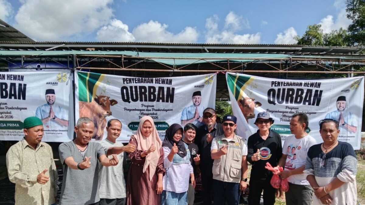 Arsari Tambang Group Tebar Kepedulian Iduladha