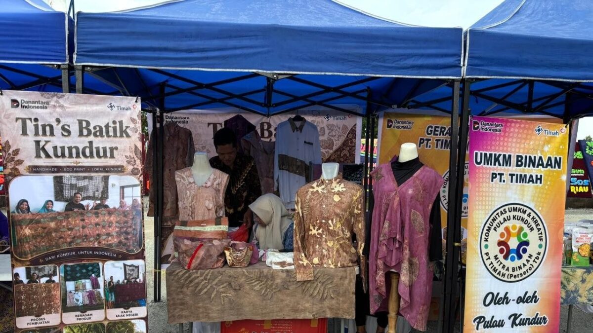 PT TIMAH Dukung UMKM Melalui Bazar di Mal Pelayanan Publik Karimun