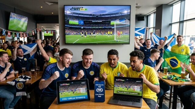 3 Aplikasi Streaming Terbaik & Legal Nonton Skotlandia vs Brasil Piala Dunia 2026