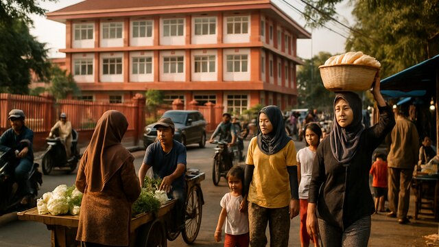 33 Mobil Damkar Berjibaku Atasi Api Mengamuk di Kemayoran