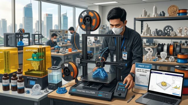 3D Printer: Cara Kerja, Jenis, dan Harga di Indonesia 2026
